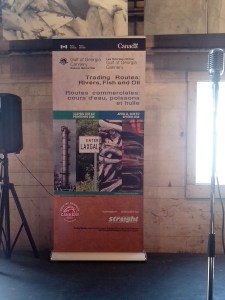 I new exhibit opened at the Cannery called Trading Routes: Rivers, Fish and Oil