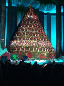A real life choir within a Christmas Tree. Thanks for the gift of music! 